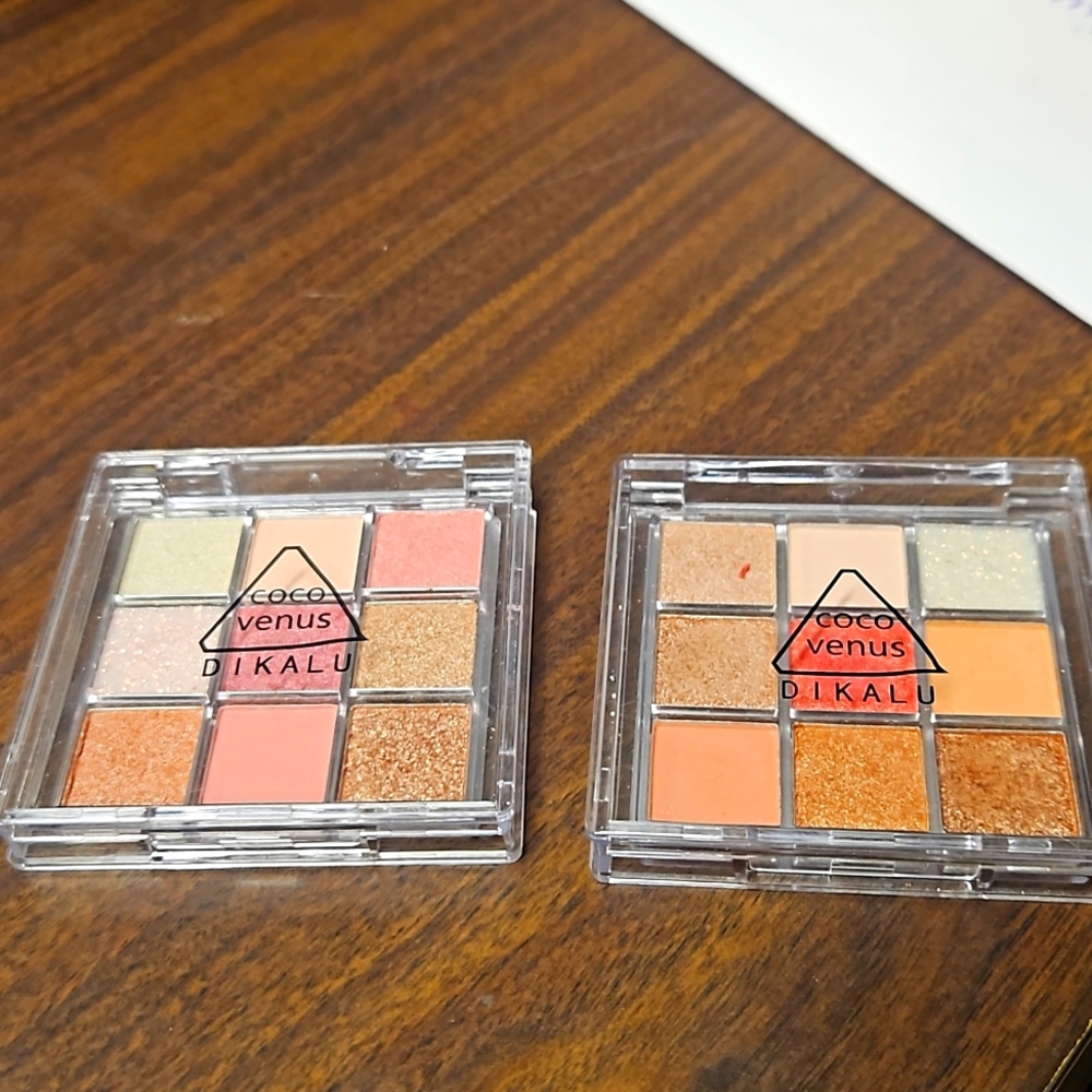 Two Eyeshadow Pallets
